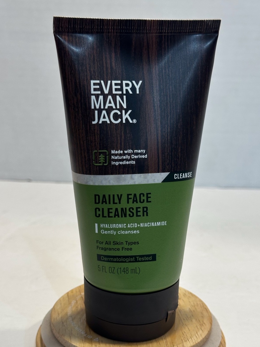 Every Man Jack Daily Face Cleanser For Men Unscented- Size 5 oz.